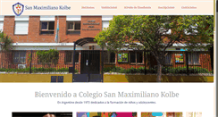 Desktop Screenshot of colegio-smkolbe.com.ar